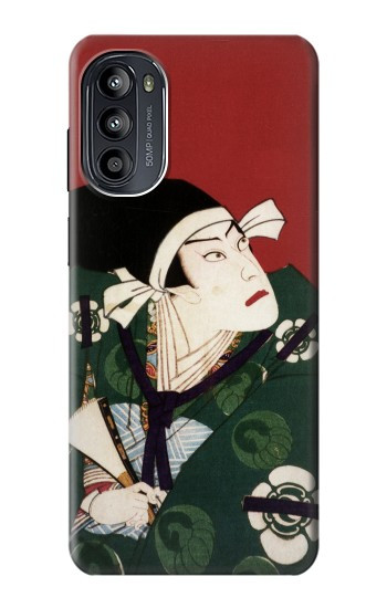 S2498 Japon Art toyohara kunichika Etui Coque Housse pour Motorola Moto G52, G82 5G