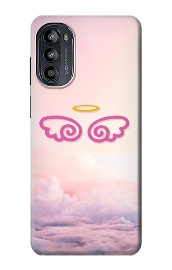 S2514 Ailes Ange mignon Etui Coque Housse pour Motorola Moto G52, G82 5G