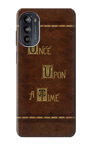 S2643 Il était une fois Livre Etui Coque Housse pour Motorola Moto G52, G82 5G