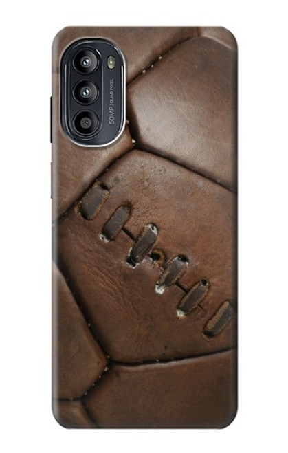 S2661 Football Football graphique en cuir Etui Coque Housse pour Motorola Moto G52, G82 5G