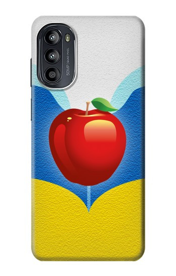 S2687 Blanche-Neige Poisoned d'Apple Etui Coque Housse pour Motorola Moto G52, G82 5G
