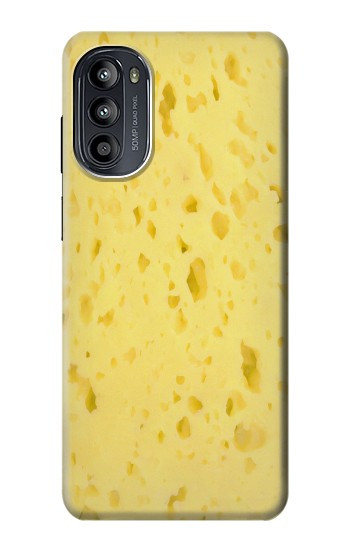 S2913 Texture de fromage Etui Coque Housse pour Motorola Moto G52, G82 5G