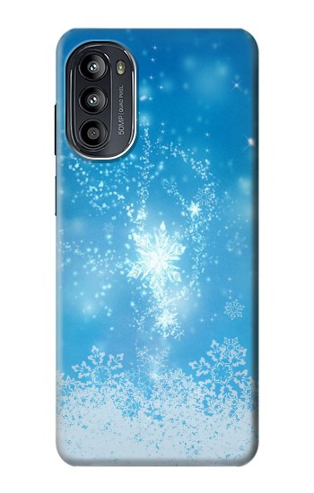S2923 sortes Congelé neige Magie des Etui Coque Housse pour Motorola Moto G52, G82 5G
