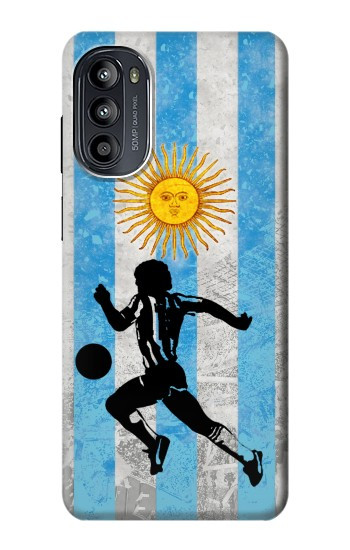 S2977 Argentine Football Football Etui Coque Housse pour Motorola Moto G52, G82 5G