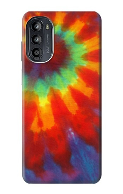 S2985 Coloré Tie Dye Texture Etui Coque Housse pour Motorola Moto G52, G82 5G