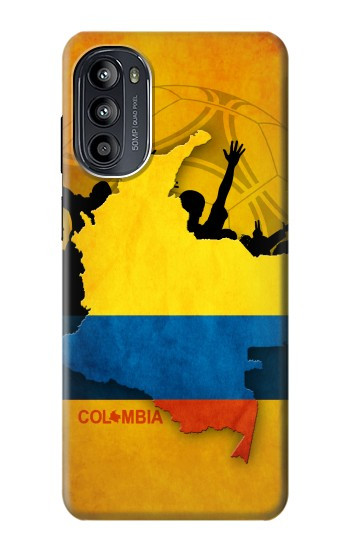 S2996 Colombie Football Football Etui Coque Housse pour Motorola Moto G52, G82 5G