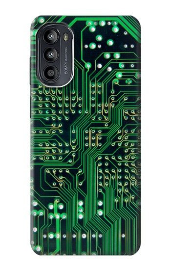S3392 Electronique Circuit de carte graphique Etui Coque Housse pour Motorola Moto G52, G82 5G
