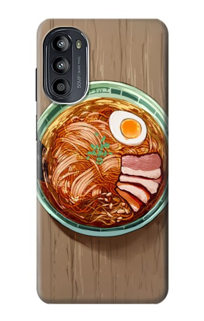 S3756 Nouilles ramen Etui Coque Housse pour Motorola Moto G52, G82 5G