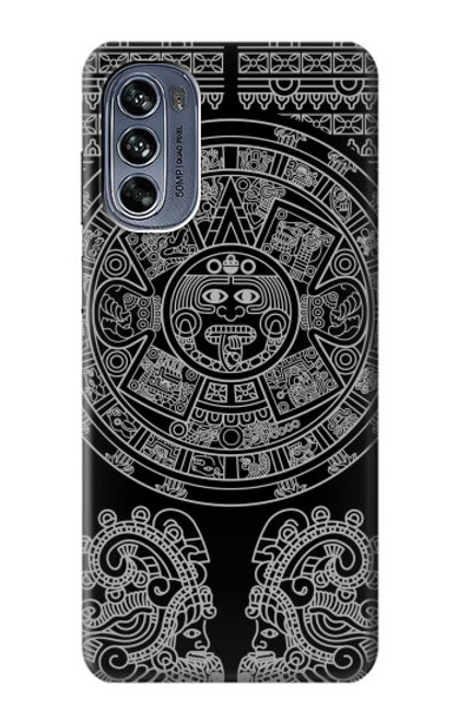 S1838 Motif maya Etui Coque Housse pour Motorola Moto G62 5G
