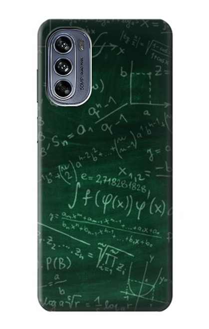 S3190 Formule Math Vertboard Etui Coque Housse pour Motorola Moto G62 5G