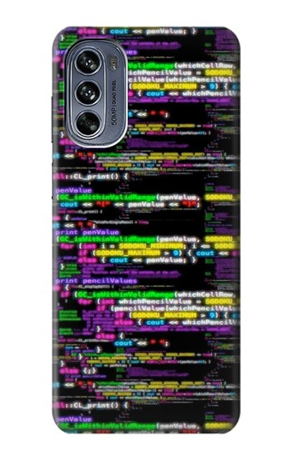 S3420 codage Programmeur Etui Coque Housse pour Motorola Moto G62 5G