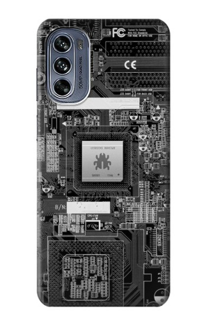 S3434 Punaise Circuit Board graphique Etui Coque Housse pour Motorola Moto G62 5G