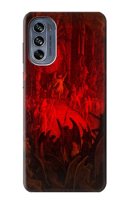 S3583 Paradis perdu Satan Etui Coque Housse pour Motorola Moto G62 5G