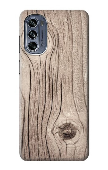 S3822 Graphique de la texture du bois imprimé Etui Coque Housse pour Motorola Moto G62 5G