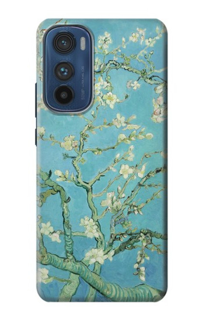 S2692 Vincent Van Gogh Amandier en fleurs Etui Coque Housse pour Motorola Edge 30