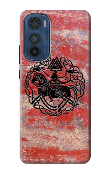 S3831 Symbole antique nordique viking Etui Coque Housse pour Motorola Edge 30