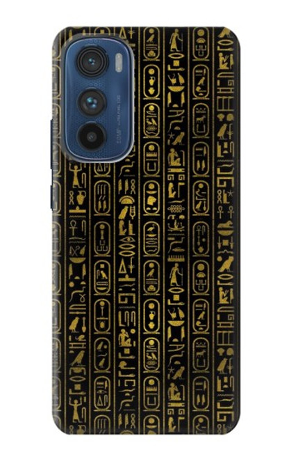 S3869 Hiéroglyphe égyptien antique Etui Coque Housse pour Motorola Edge 30