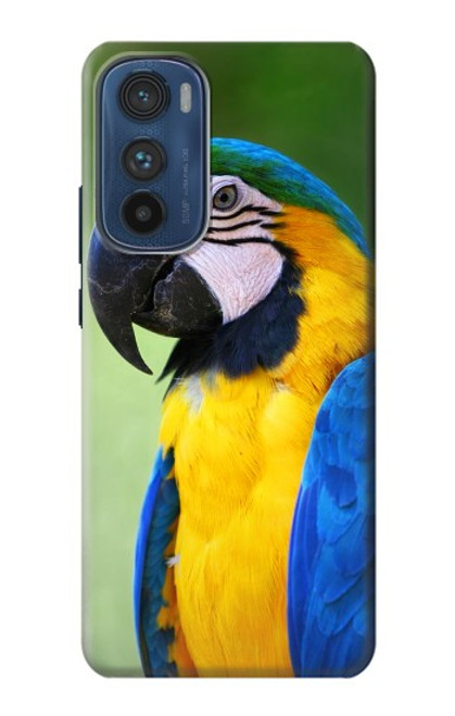 S3888 Ara Visage Oiseau Etui Coque Housse pour Motorola Edge 30