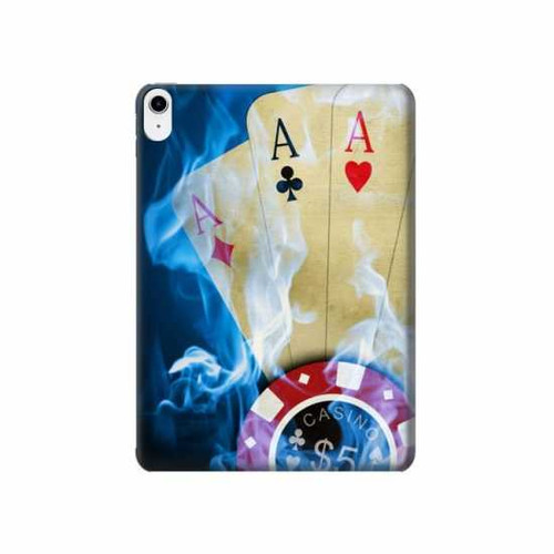 S0348 Casino Etui Coque Housse pour iPad 10.9 (2025,2022)