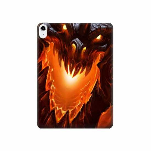 S0414 Dragon de feu Etui Coque Housse pour iPad 10.9 (2025,2022)