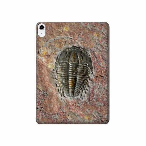 S1454 trilobite Fossile Etui Coque Housse pour iPad 10.9 (2025,2022)