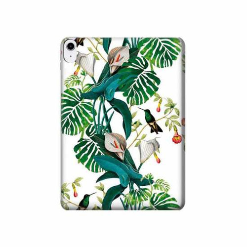 S3697 Oiseaux de la vie des feuilles Etui Coque Housse pour iPad 10.9 (2022)