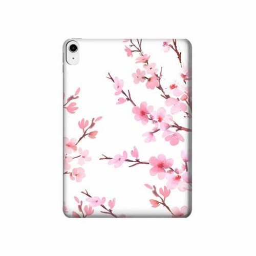 S3707 Fleur de cerisier rose fleur de printemps Etui Coque Housse pour iPad 10.9 (2022)