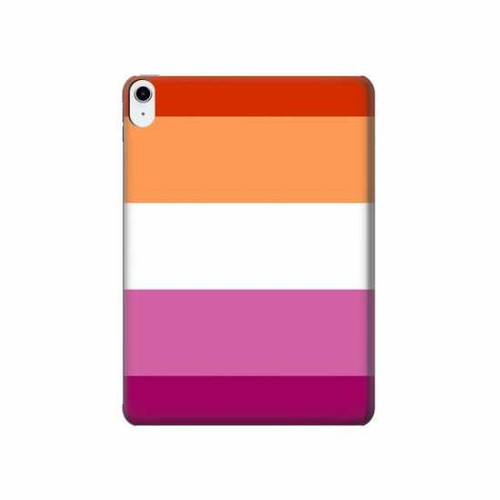 S3887 Drapeau de la fierté lesbienne Etui Coque Housse pour iPad 10.9 (2022)