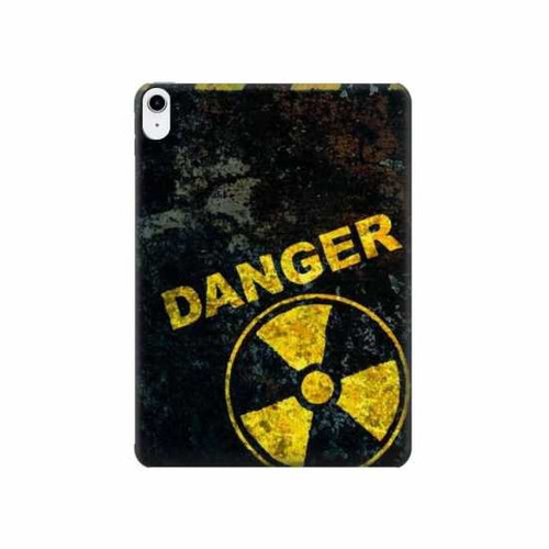S3891 Risque nucléaire Danger Etui Coque Housse pour iPad 10.9 (2022)