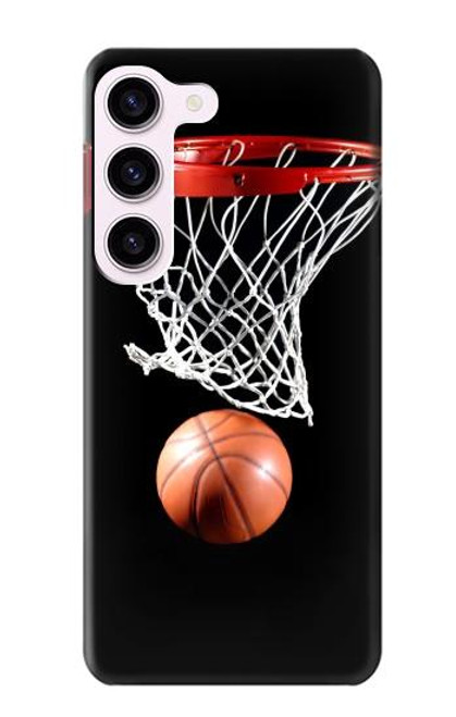 S0066 Le basket-ball Etui Coque Housse pour Samsung Galaxy S23
