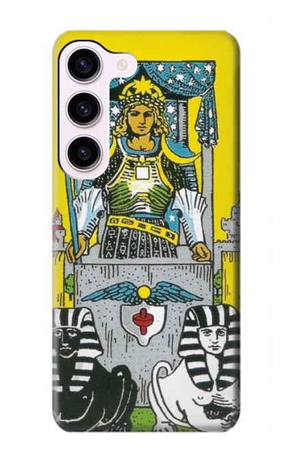 S3739 Carte de tarot le char Etui Coque Housse pour Samsung Galaxy S23