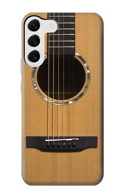 S0057 Guitare acoustique Etui Coque Housse pour Samsung Galaxy S23 Plus