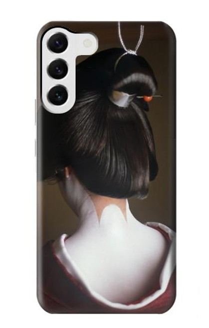 S1337 Japon Geisha Etui Coque Housse pour Samsung Galaxy S23 Plus