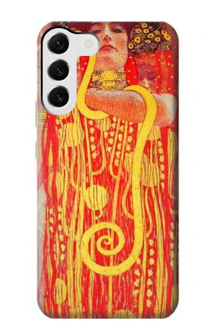 S3352 Gustav Klimt Médecine Etui Coque Housse pour Samsung Galaxy S23 Plus