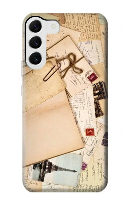 S3397 cartes postales souvenirs Etui Coque Housse pour Samsung Galaxy S23 Plus