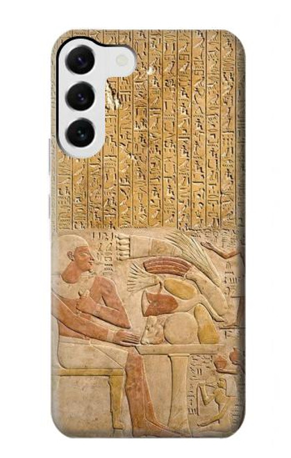 S3398 Egypte Stela Montouhotep Etui Coque Housse pour Samsung Galaxy S23 Plus