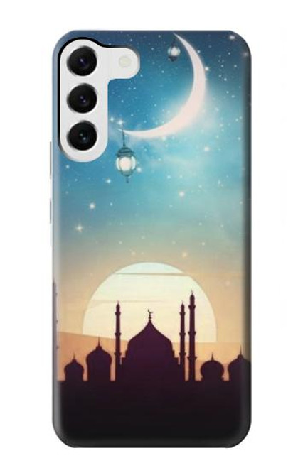S3502 Coucher de soleil islamique Etui Coque Housse pour Samsung Galaxy S23 Plus