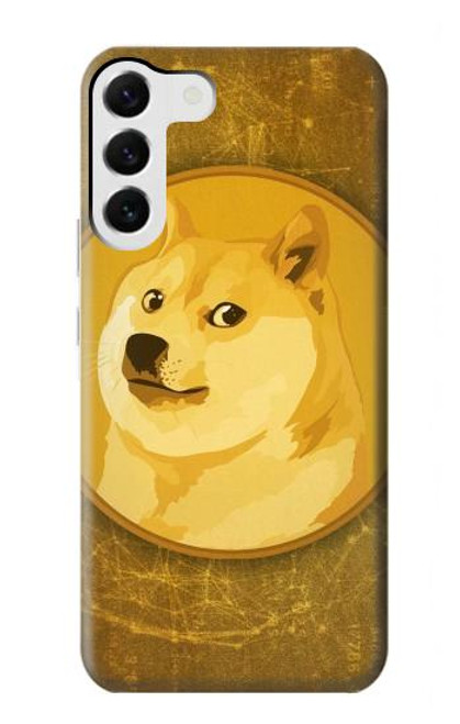 S3826 Dogecoin Shiba Etui Coque Housse pour Samsung Galaxy S23 Plus