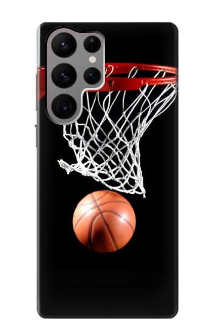 S0066 Le basket-ball Etui Coque Housse pour Samsung Galaxy S23 Ultra
