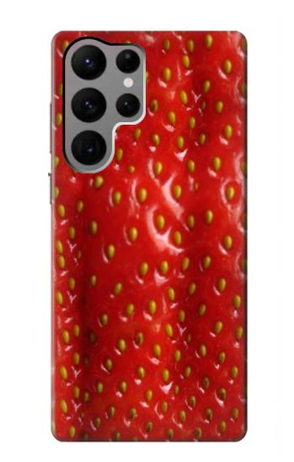 S2225 fraise Etui Coque Housse pour Samsung Galaxy S23 Ultra