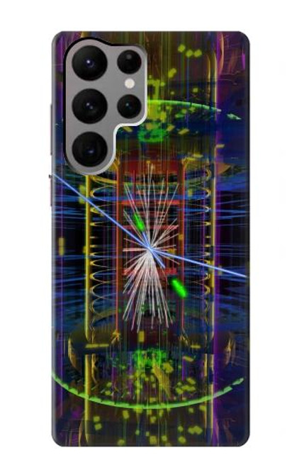 S3545 Collision de particules Quantiques Etui Coque Housse pour Samsung Galaxy S23 Ultra