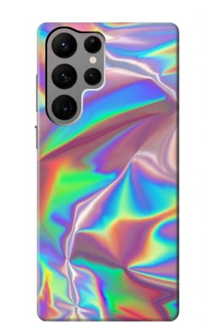 S3597 Holographiques photo imprimée Etui Coque Housse pour Samsung Galaxy S23 Ultra