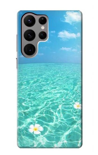 S3720 Summer Ocean Beach Etui Coque Housse pour Samsung Galaxy S23 Ultra