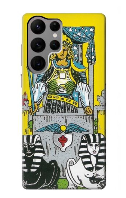 S3739 Carte de tarot le char Etui Coque Housse pour Samsung Galaxy S23 Ultra