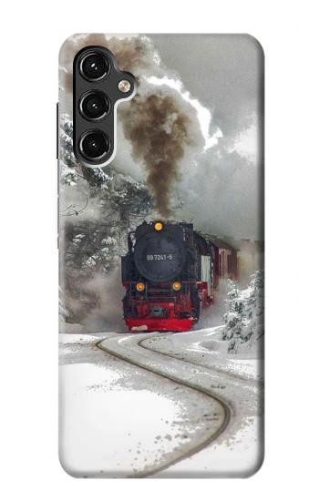 S1509 Train à vapeur Etui Coque Housse pour Samsung Galaxy A14 5G