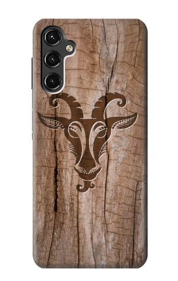 S2183 Chèvre de bois imprimé graphique Etui Coque Housse pour Samsung Galaxy A14 5G