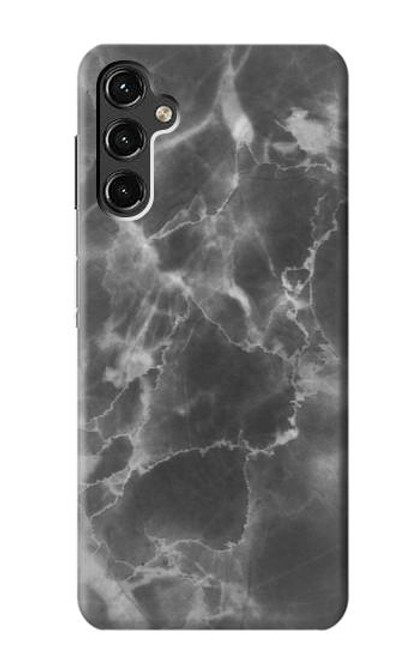 S2526 Noir Marbre imprimé graphique Etui Coque Housse pour Samsung Galaxy A14 5G