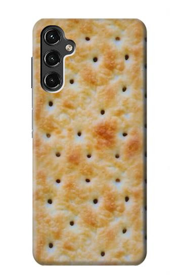 S2987 Crème Biscuits Cracker Etui Coque Housse pour Samsung Galaxy A14 5G
