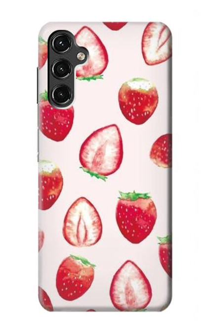 S3481 fraise Etui Coque Housse pour Samsung Galaxy A14 5G