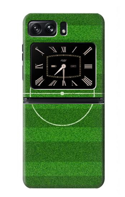 S2322 Football Terrain de football Etui Coque Housse pour Motorola Moto Razr 2022